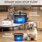 2.8L Automatic Pet Water Fountain for Cats & Dogs with Replacement Filters